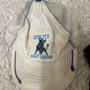 Vintage Schlitz Malt Liquor Trucker Hat + Replacement Brim – Restoration Project